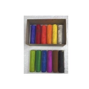 Vintage Dixon Freart Colored Chalk Set Of 12 Large 70s 80s MIB Art Supplies MIB